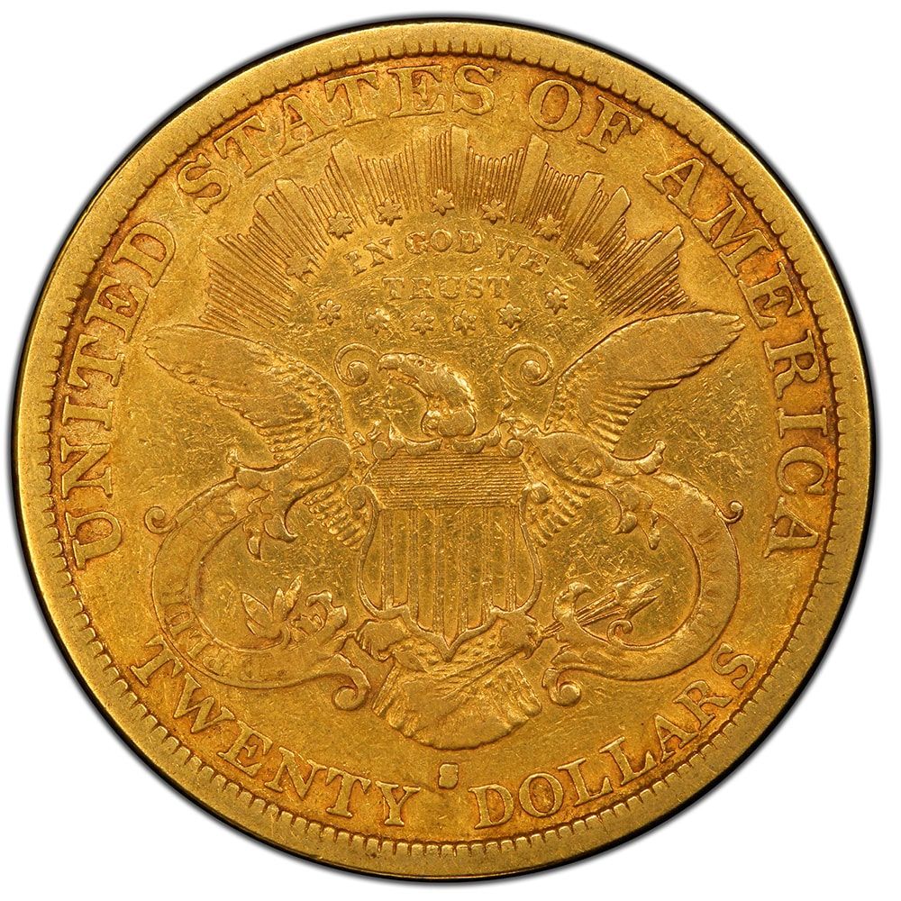 $20 US Mint Liberty Head Double Eagle Gold Coin (Cleaned/Jewelry Grade)