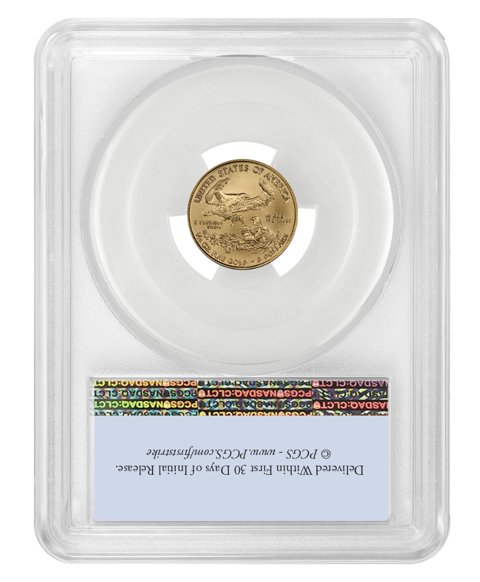 Buy 2021 1/10 oz PCGS MS-70 FS American Gold Eagle Coin | SD Bullion
