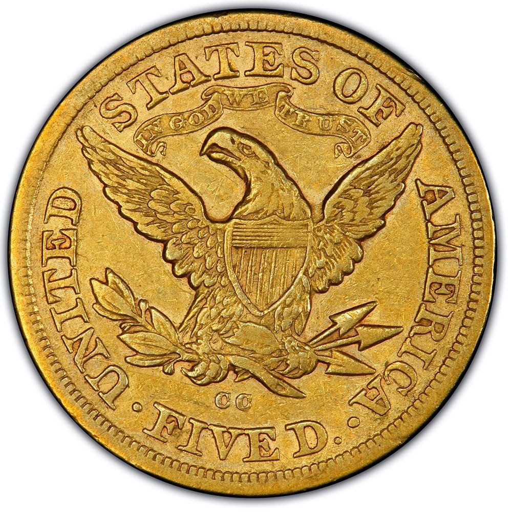 Buy $5 Liberty Half Eagle Gold Coin (VF) - Random Year | SD Bullion