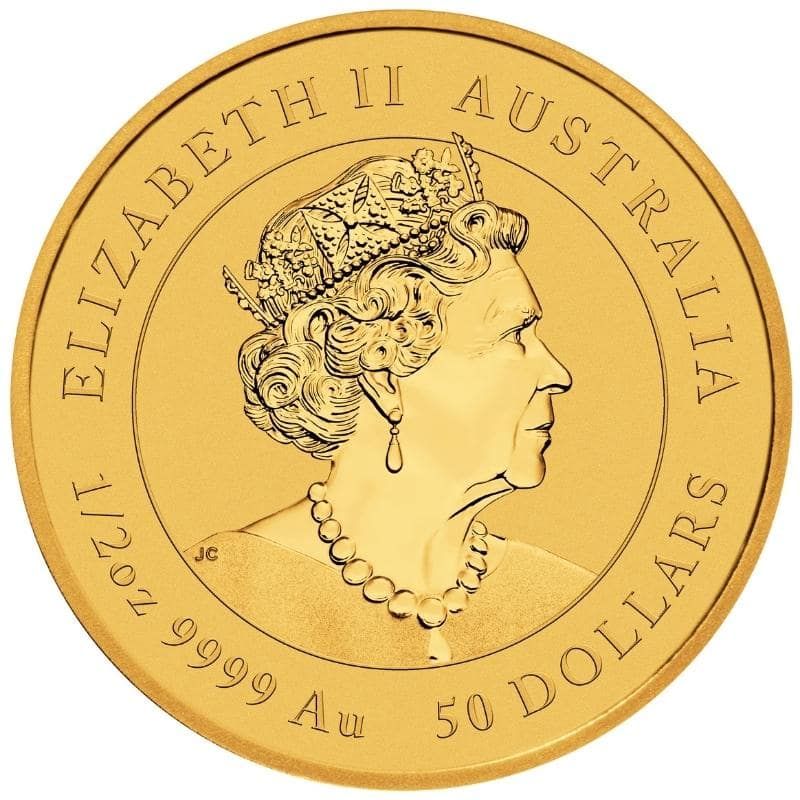 2023 1/2 oz Perth Mint Gold Lunar Rabbit Coin - Series III