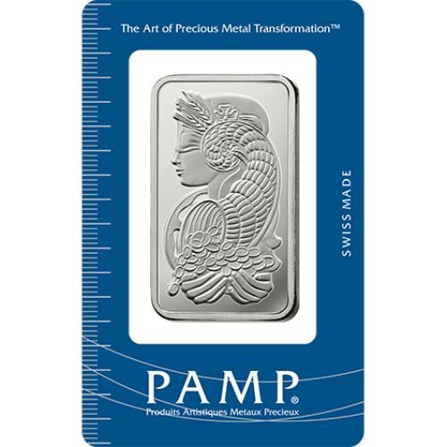 50 Gram Pamp Suisse Lady Fortuna Silver Bar