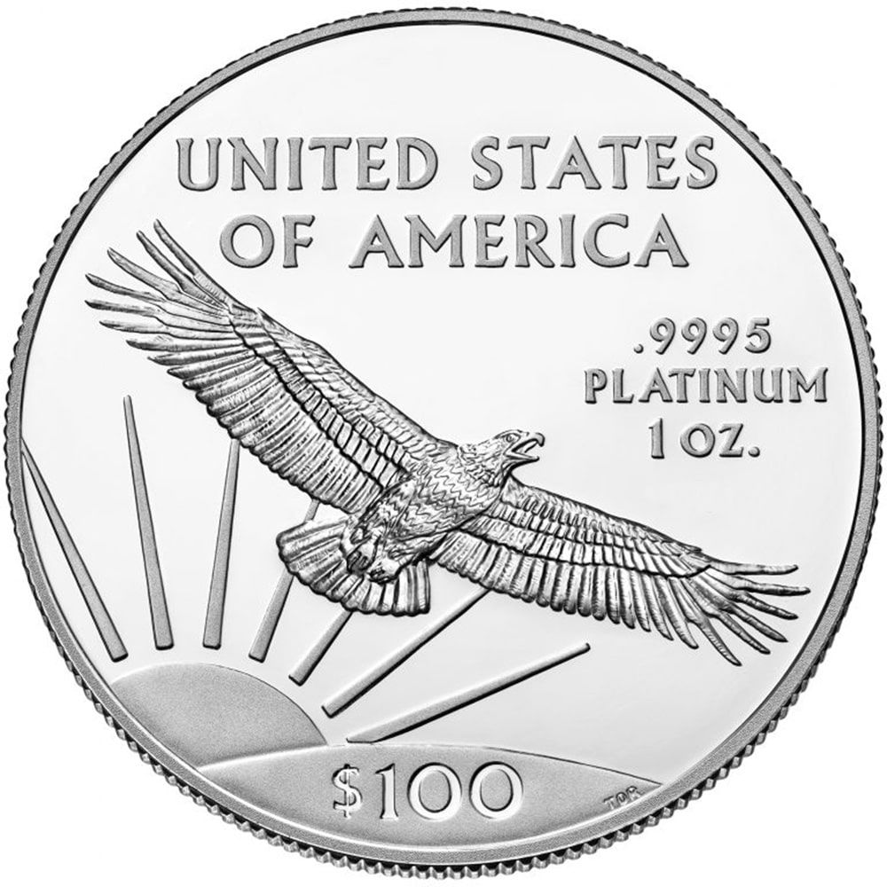Buy 2021 1 oz American Platinum Eagle Coin BU | SD Bullion