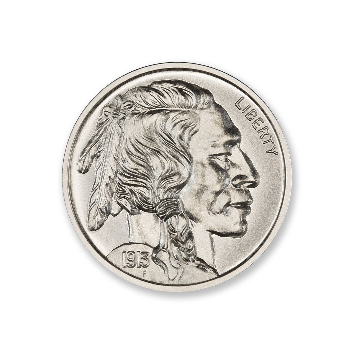 2\u0020oz\u0020Buffalo\u0020Nickel\u0020Tribute\u0020Silver\u0020Round
