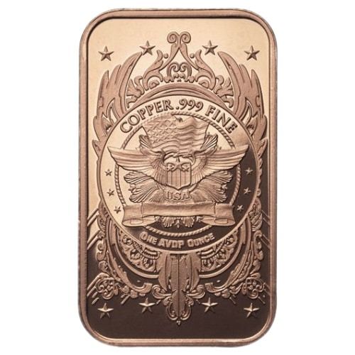 Buy 1 oz Walking Liberty Copper Bar - Osborne Mint | SD Bullion