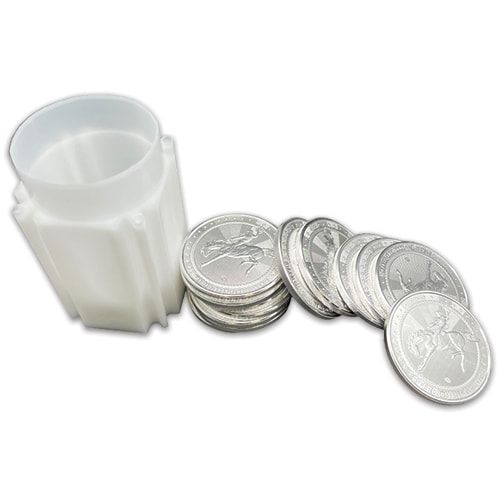 Buy 1 oz Scottsdale Mint Cowboy Silver Round - Tube of 20 | SD Bullion