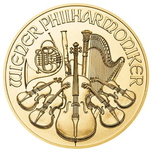 2024\u00201\u002F2\u0020oz\u0020Austrian\u0020Gold\u0020Philharmonic\u0020Coin\u0020BU