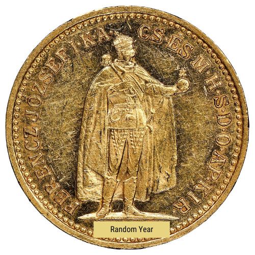 10\u0020Korona\u0020Hungary\u0020Gold\u0020Coin\u0020\u002D\u0020Random\u0020Years