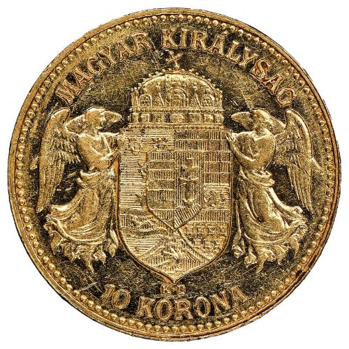 10 Korona Hungary Gold Coin - Random Years