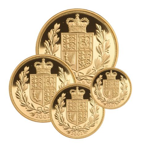 2002\u0020Gold\u0020Sovereign\u0020Queen\u0027s\u0020Golden\u0020Jubilee\u00204\u002DCoin\u0020Set\u0020in\u0020Capsules