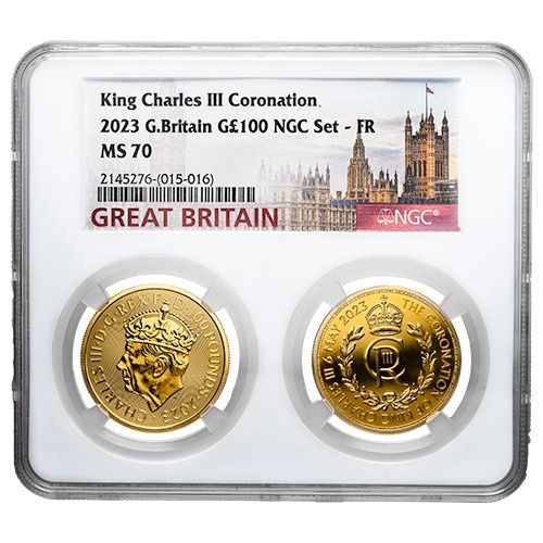 2023\u0020NGC\u0020MS\u002D70\u0020King\u0020Charles\u0020III\u0020Coronation\u0020Gold\u00202\u002DCoin\u0020Set