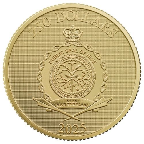 2025 1 oz Roaring Lion Gold Coin