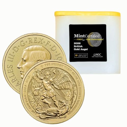 2026\u0020Gold\u0020Angel\u0020\u2013\u0020NGC\u0020\u0026\u0020SD\u0020Bullion\u0020MintCertified\u2122\u0020FIRST30\u2122\u0020\u007C\u0020Sealed\u0020Tube\u0020of\u002010