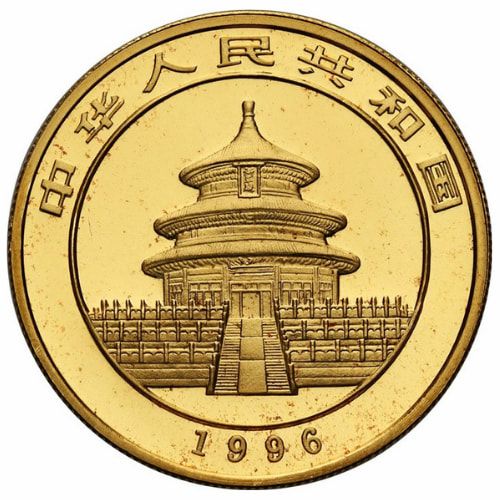 Buy 1996 1 oz Chinese Gold Panda Coins - Free Shipping | SD Bullion