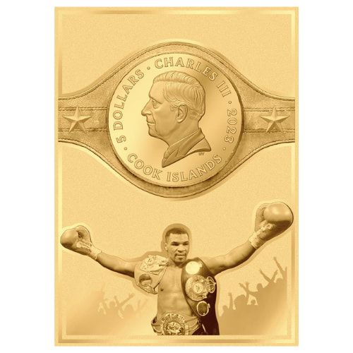 Buy 2023 CGC-10 0.5 Gram Celebrity Mint Mike Tyson Gold Trading