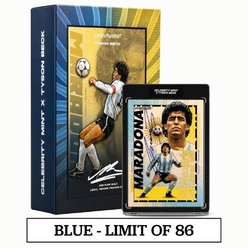 Buy 2026 0.5 Gram Diego Maradona Gold Trading Coin - Legends