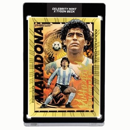 Buy 2026 0.5 Gram Diego Maradona Gold Trading Coin - Legends