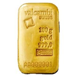100 Gram Gold Bars - Design Our Choice