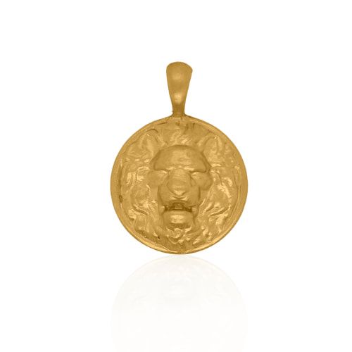 19.6g\u0020Neb\u00FC\u002024k\u0020Gold\u0020Leo\u0020Pendant