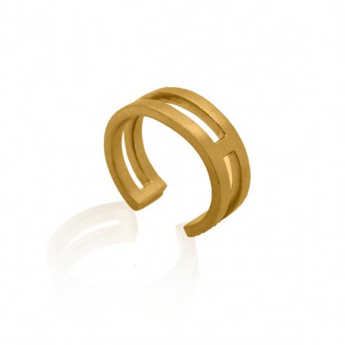 8.5g\u0020Neb\u00FC\u002024k\u0020Gold\u0020Double\u0020Banded\u0020Ring\u0020\u002D\u0020Medium
