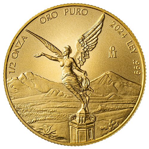 2024\u00201\u002F2\u0020oz\u0020Mexican\u0020Gold\u0020Libertad\u0020Coin\u0020BU