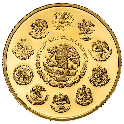 2024 1 oz Mexican Gold Libertad Proof Coin Reverse
