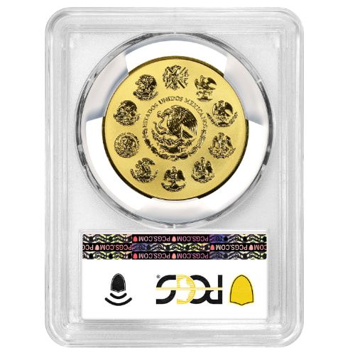Buy 2024 PCGS PR-70 First Day of Issue 1 oz Gold Libertad Reverse