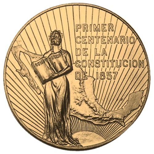 1957\u0020Mexican\u0020Constitution\u0020Centennial\u0020Gold\u0020Medal