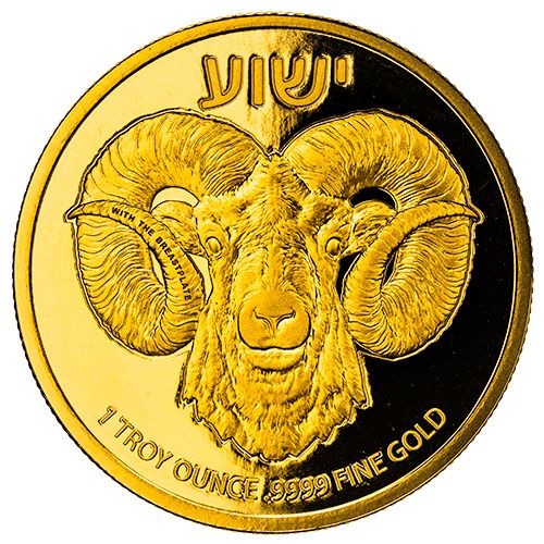 2024 1 oz Ram of Calvary Proof Gold Coin w/ Box and COA