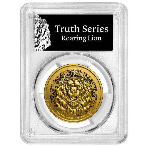 2024\u0020PCGS\u0020PR\u002D70\u00201\u0020oz\u0020Roaring\u0020Lion\u0020Proof\u0020Gold\u0020Coin