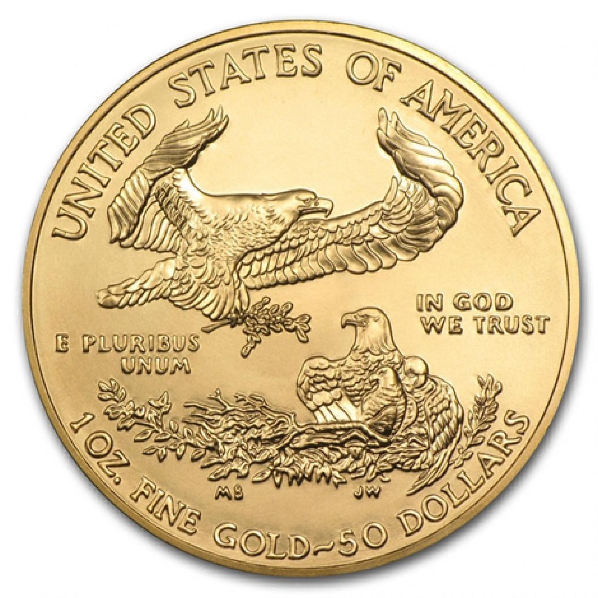 1 oz American Gold Eagle Coin BU - Random Year
