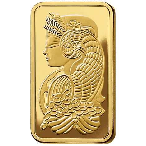 2.5 Gram Pamp Suisse Lady Fortuna Gold Bar - In Assay
