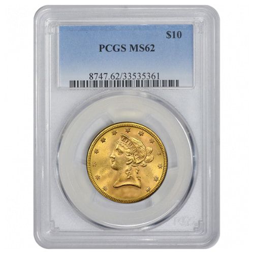 \u002410\u0020MS\u002D62\u0020Liberty\u0020Gold\u0020Eagle\u0020Coin\u0020\u0028NGC\u0020or\u0020PCGS\u0029\u0020\u002D\u0020Random\u0020Year