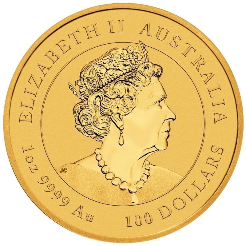 2023 1 oz Perth Mint Gold Lunar Rabbit Coin - Series III