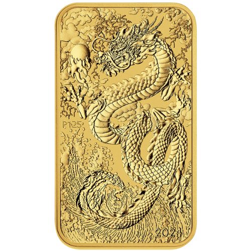 2024\u00201\u0020oz\u0020Dragon\u0020Rectangular\u0020Gold\u0020Coin