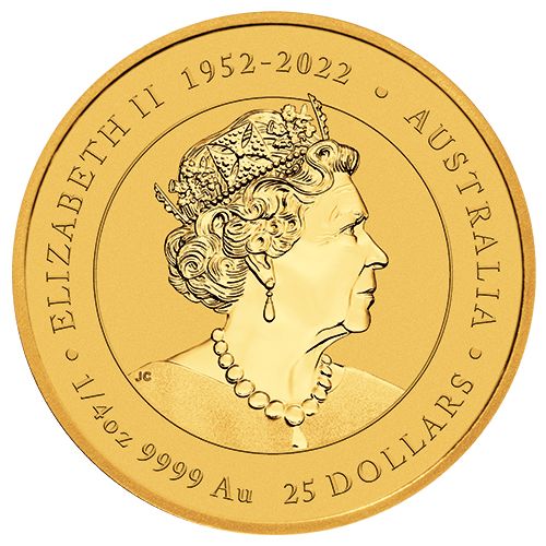 2024 1/4 oz Perth Mint Gold Lunar Dragon Coin - Series III