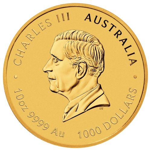2025 10 oz Year of the Snake Gold Coin - Lunar Series III