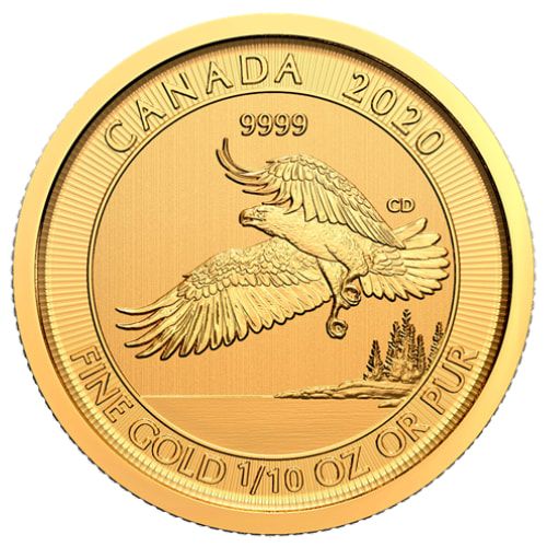 2020\u00201\u002F10\u0020oz\u0020Bald\u0020Eagle\u0020Gold\u0020Coin