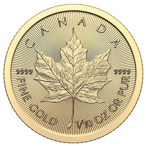 2024\u00201\u002F10\u0020oz\u0020Gold\u0020Maple\u0020Leaf\u0020Coin\u0020BU