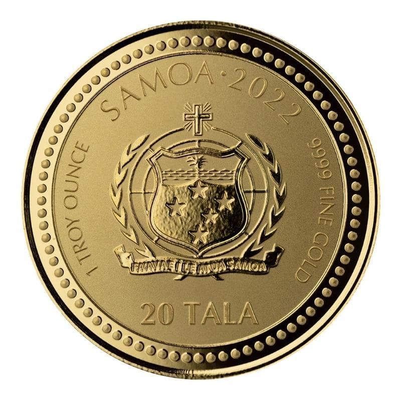2022 1 oz Light of Christ Gold Coin - Jesus Collection