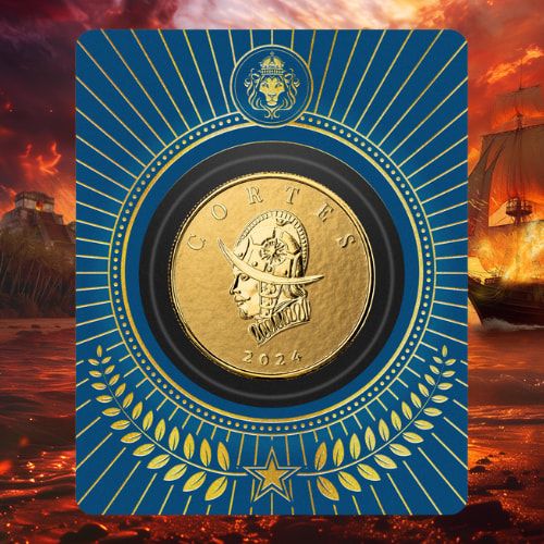 2024\u00201\u0020oz\u0020Cortes\u0020Gold\u0020Coin\u0020\u002D\u0020Commander\u0020Series