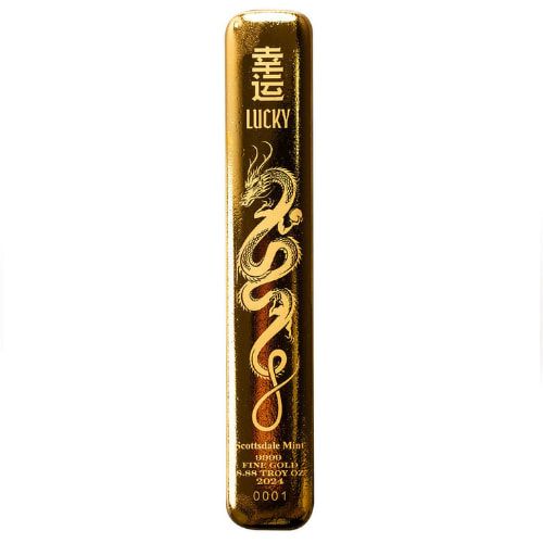 2024\u00208.88\u0020oz\u0020Gold\u0020Lucky\u0020Dragon\u0020Cast\u0020Bar