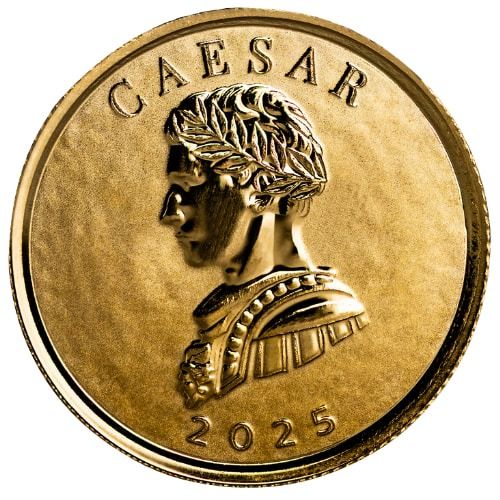 2025 1/10 oz Caesar Gold Coin - Commander Series