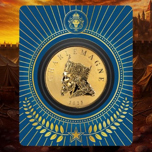 2025\u00201\u0020oz\u0020Charlemagne\u0020Gold\u0020Coin\u0020\u002D\u0020Commander\u0020Series