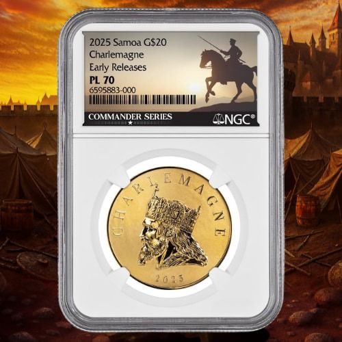 2025\u0020NGC\u0020PL\u002D70\u0020Early\u0020Releases\u00201\u0020oz\u0020Charlemagne\u0020Gold\u0020Coin\u0020\u002D\u0020Commander\u0020Series