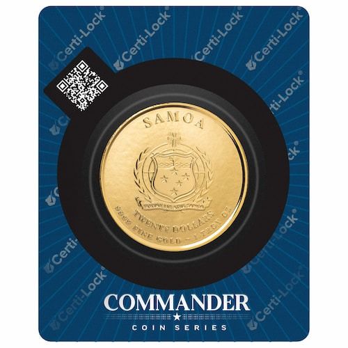 2025 1 oz Grant Gold Coin - Commander Series