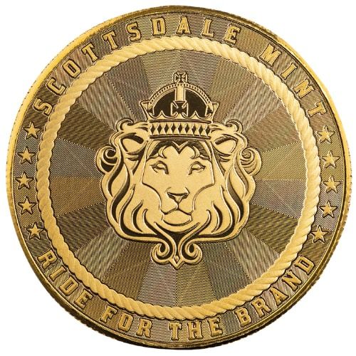 Buy 1/10 oz The Rifleman Gold Round - Cowboy Series | SD Bullion