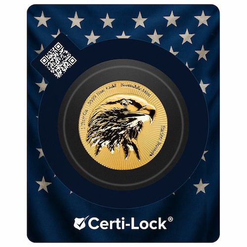 1 oz Scottsdale Gold Eagle Stacker Round