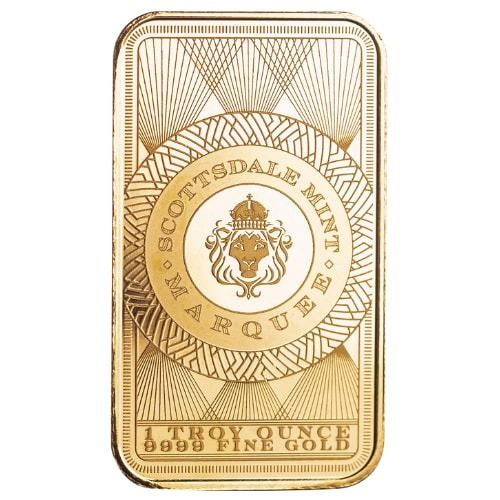 Buy 1 oz Marquee Peacock Gold Bar | SD Bullion