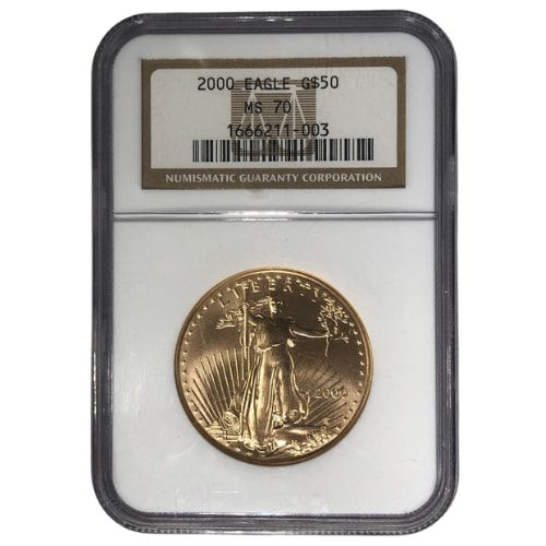 2000\u00201\u0020oz\u0020NGC\u0020MS\u002D70\u0020Gold\u0020American\u0020Eagle