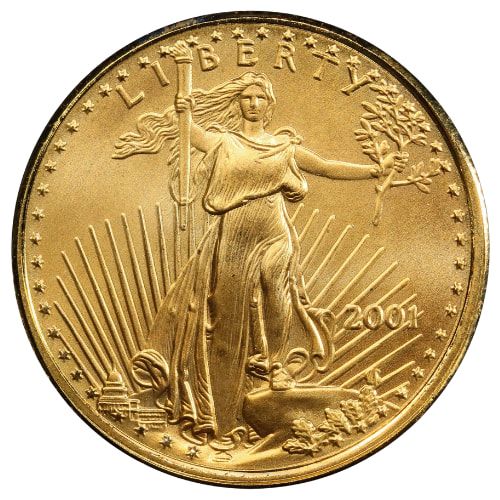 2001\u00201\u002F10\u0020oz\u0020American\u0020Eagle\u0020Gold\u0020Coin